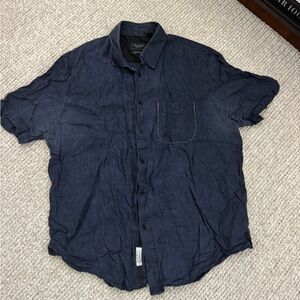 Rag & Bone Button Down T Shirt